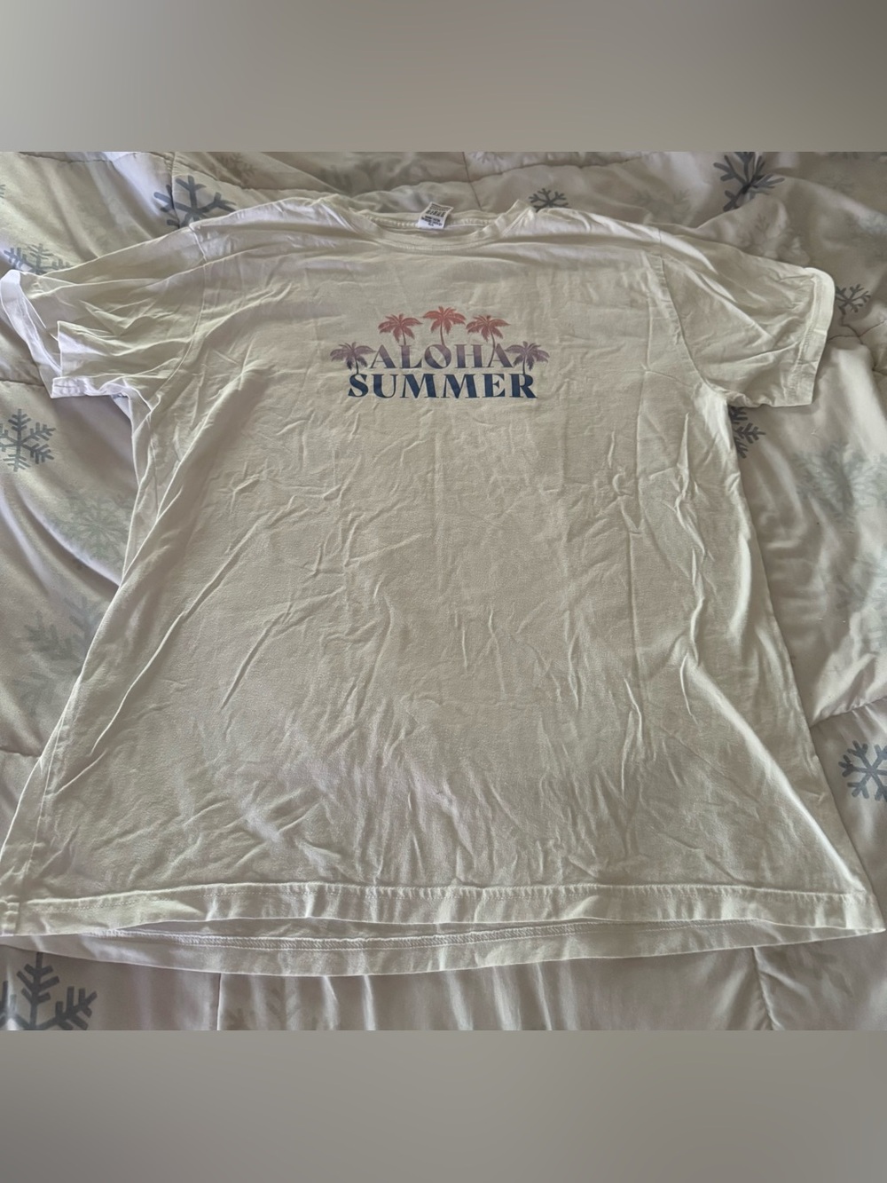 Victoria Secret Pink Shirt White size Small short sleeves
